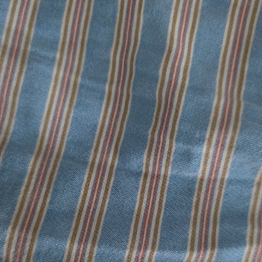 Striped Blue and Yellow Pajamas - Picture 3 of 3
